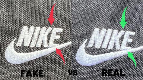 nike logo fake vs real jacket|are nike brands a scam.